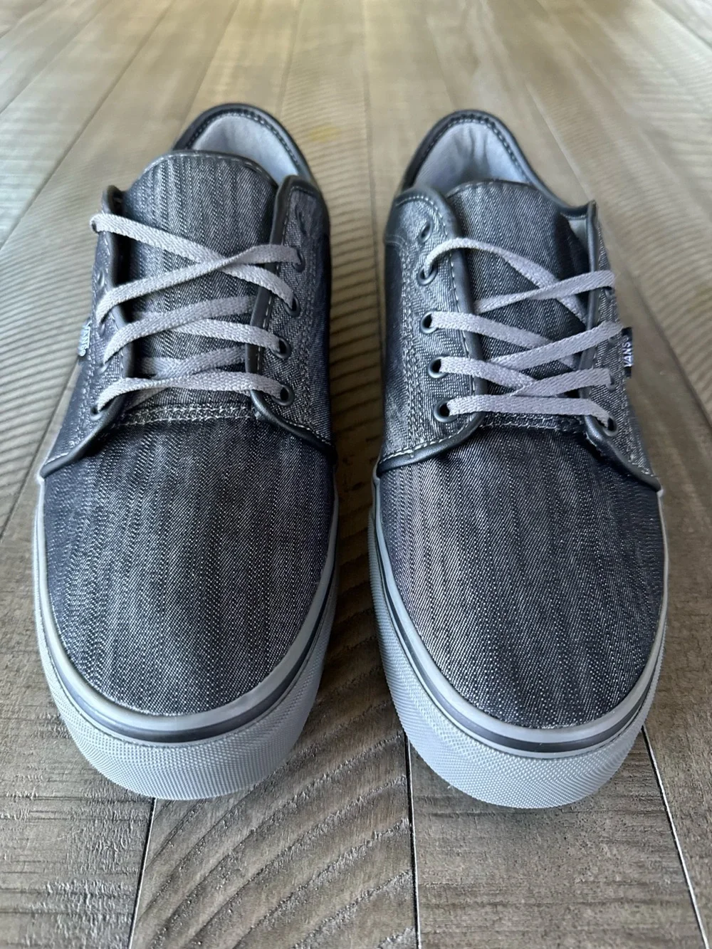 Vans Pro Chukka Low Denim Canvas Sneakers Men's Size 13 (NWOT)